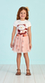 Conjunto Estampado Tule Caramelo