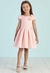 Vestido Infantil Mon Sucré Laço rosa