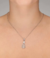 Colar Pingente Nossa Senhora em Aço Inoxidável.