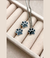 Conjunto Colar e Brincos Patinhas com Resina. - comprar online
