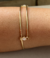 Bracelete Fino com Zircônia.