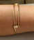 Bracelete Fino com Zircônia.