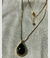 Colar Pedra Turmalina Negra. - comprar online
