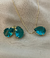Conjunto de Colar e Brinco Pedra Fusion Verde - comprar online