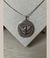 Colar Corrente 1x1 Com Pingente Espirito Santo.