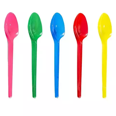 Colher Sobremesa Prafesta c/50 unidades - Várias Cores