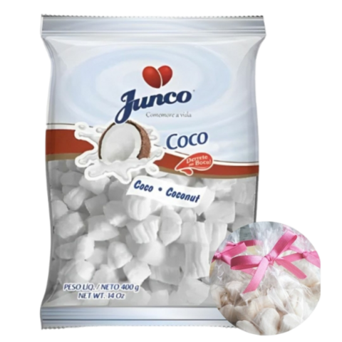 Bala de Coco Junco 400 gr - comprar online