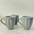 Tazas X6 de Cerámica Gris Badem en internet