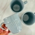 Tazas X6 de Cerámica Mil Rayas Gris 360ml - comprar online