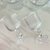 Copas X6 de Vidrio Labradas Rayas 280ML en internet