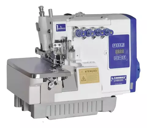Máquina Costura Interloque Direct Drive Lanmax 2 Ag. 5 Fios