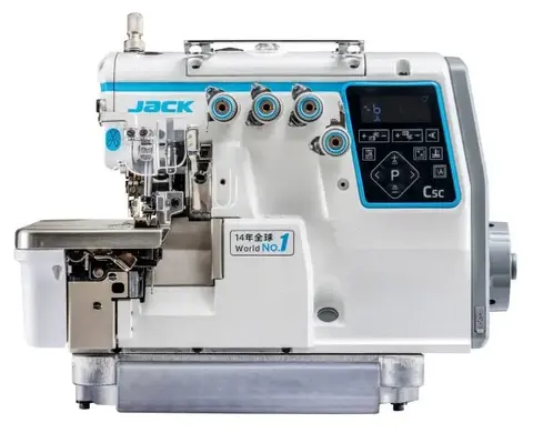 Máquina de Costura Interlock Eletrônica Industrial Jack - C5C-5-03/333 (220V)