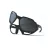Óculos HB Rush Preto Fosco com Lentes RX Clip Escuras