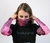 Manguito Feminino (P) com Proteção UV+50 Hupi Biometria Rosa - KF Bikes