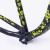 Quadro Hupi Naja V9 Grafite/Amarelo Ganch Vertical Tapered - loja online