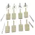 Kit com 4 Pares de Pastilha de De Freio Shimano B01S-B05S