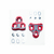 Pedal Clip para Speed Wellgo R-96B Rolamentos Selados - comprar online