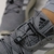 Cadarço Elástico Hupi Laces Cinza Risca Branca - comprar online