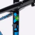 Quadro Hupi Naja V9 Preto/Azul Ganch Vertical Tapered - KF Bikes