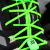 Cadarço Elástico Hupi Laces Verde Neon Liso - comprar online