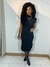 Vestido Midi Canelado Berlim na internet