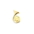 Broche Trompa Flash de Ouro