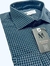 Camisa Premium - Xadrez Azul Fio Branco - Social Zoni