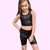 Top&Biker Print Negra