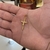Pingente Crucifixo Palito Jesus P 3x2cm Banhado A Ouro 18k na internet