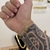 Pulseira Elo Português 2mm Trevo Esmeralda Banhado A Ouro 18k - Atacado Thurigan Joias