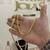 Corrente Cadeado 5mm 38gr Fecho Duplo Banhado A Ouro 18k na internet