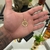 Pingente Medalha Com Crucifixo 2x2cm Banhado A Ouro 18k - comprar online