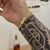 Pulseira Cadeado Duplo 4mm 5gr Fecho Duplo Banhado A Ouro 18k - Atacado Thurigan Joias