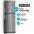 HELADERA KOHINOOR KFA-3494/7 INOX en internet