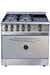 COCINA MORELLI SAHO JITAKU 4H+P 820 REJ. FUNDICION HIERRO PTA. -18064- CIEGA 82X62X87 CM CARACTERISTICAS ° Plancha en hierro con espatula en acero 3