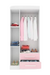 Placard DelosDJ103 Rosa - comprar online