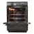 COCINA ELECTRICA NEGRA FLORENCIA 8637 ANAFE - comprar online