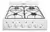 COCINA ESKABE 52 CM BLANCA MULTIGAS E2 - comprar online