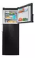 HELADERA KOHINOOR KHDB42D/8 DUO COOLING NEGRA - MUEBLERIA LIBERTAD