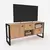 RACK MESA TV DE HIERRO 1.27M DELOS