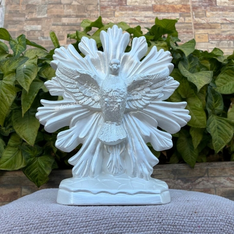 Imagem Espírito Santo 25cm/Perolado/Para Altar