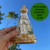 Kit 10 Nossa Senhora Aparecida Baby 14cm Verde /Lembrança