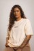 Camisa Oversized Básica Off-White - MATHCOMPANY