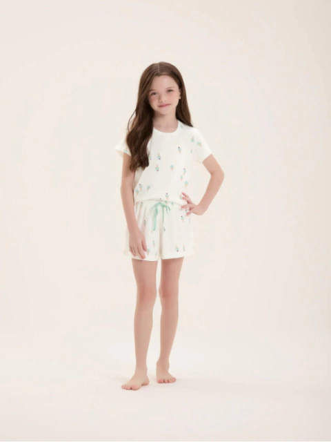 PIJAMA INFANTIL SORVETE - Isaura