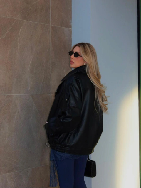 JAQUETA LEATHER FRANCESCA