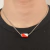 Collar River Plate Plateado - HilosDePasion
