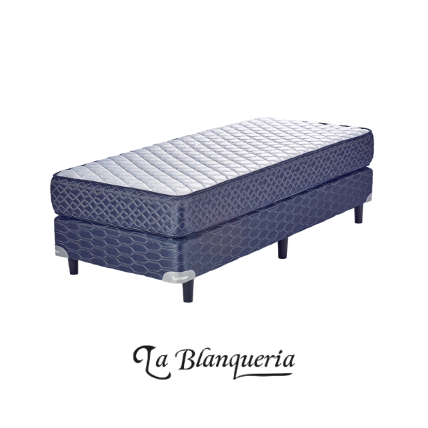 SOMMIER SUAVESTAR LUJO 1 PLAZA Y MEDIA 100x190