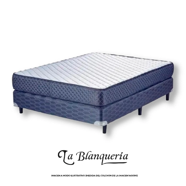 SOMMIER SUAVESTAR LUJO 2 PLAZAS Y MEDIA 140x190