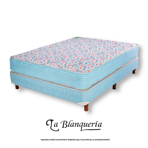 SOMMIER SUAVEGOM PRESTON 2 PLAZAS 130x190