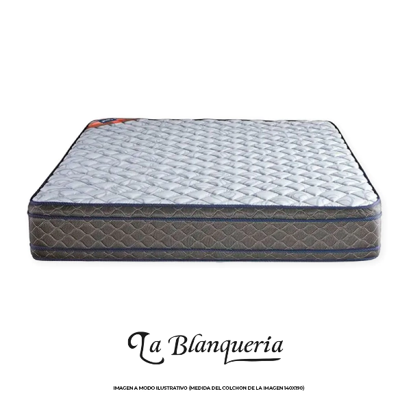 COLCHÓN PIERO FLEUR EUROPILLOW 2 PLAZAS Y MEDIA 140x190